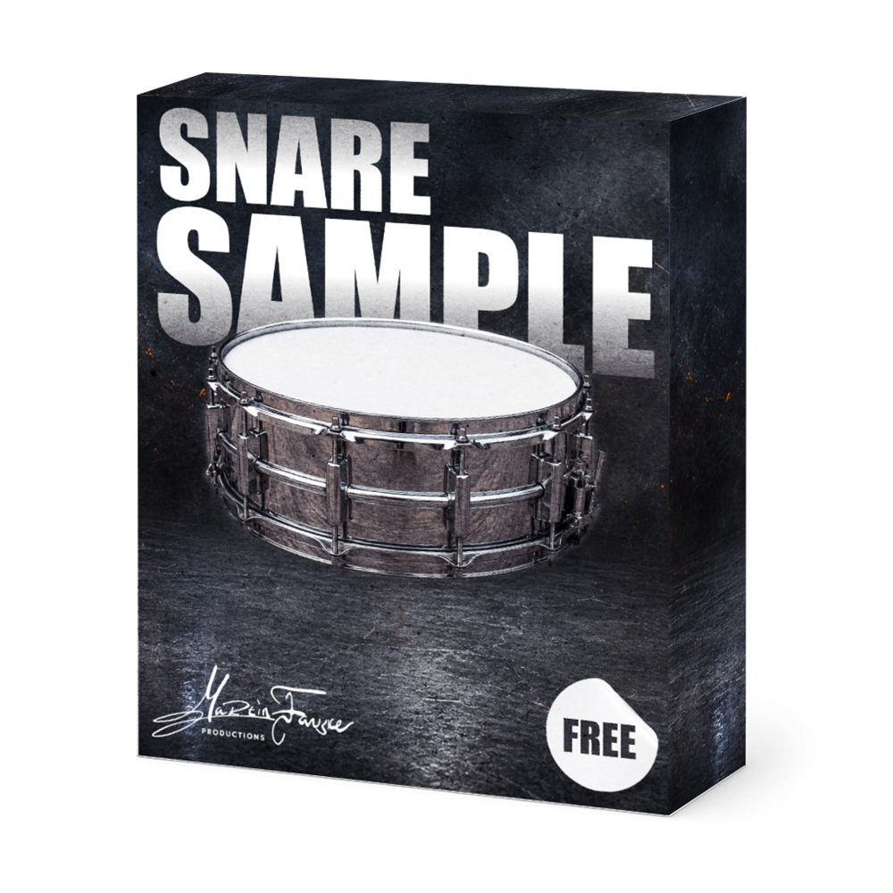 3D-mockup av sample-pakken fra Martin Fauske Productions